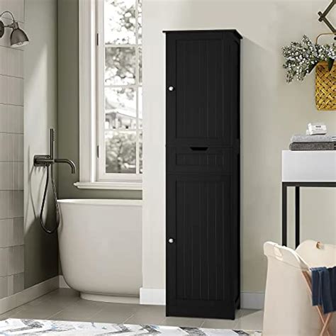 Iwell Tall Bathroom Cabinet Storage Cabinet With Ubuy India