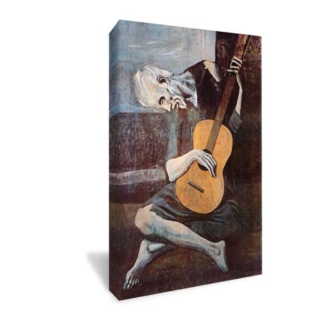 The Old Guitarist By Pablo Picasso Picasso Painting Pablo Picasso