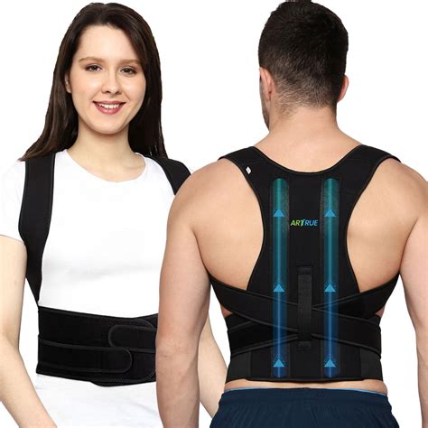 Buy Artrue Breathable Adjustable Posture Corrector For Men Women Back