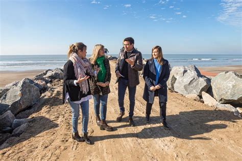 Partido de La Costa la ministra de Gobierno de la Provincia recorrió