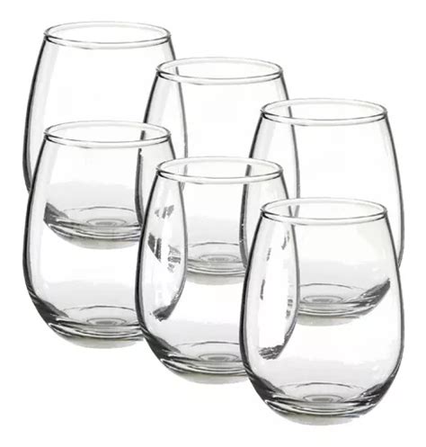 Vaso Copon Gourmet 450 Ml Vidrio Rigolleau X6 Unidades En Venta En