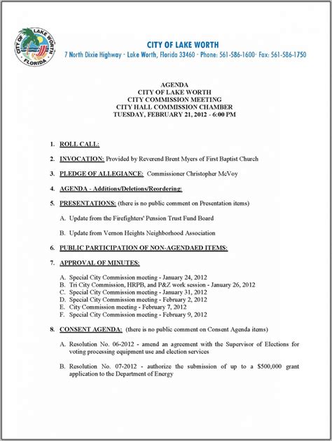 Consent Agenda Example Template Resume Examples Pvkqywko Regarding