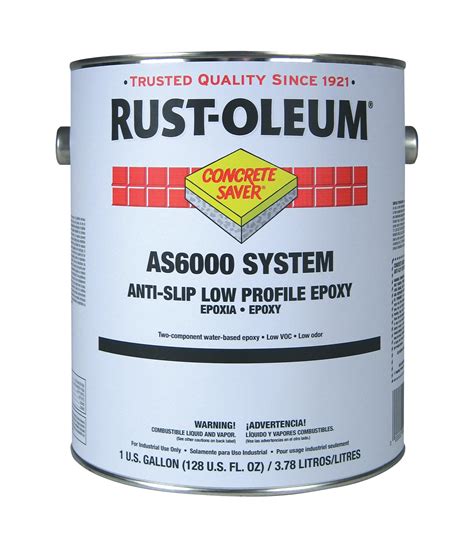 Buy Rust Oleum AS6086425 Concrete Saver AS6000 System Anti Slip Low