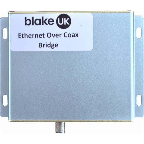 Ethernet Over Coax Bridges 1 Master 7 Clients Blake UK Blake UK