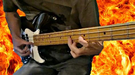 Funky Melodic Slap Bass Solo With Tapping Youtube