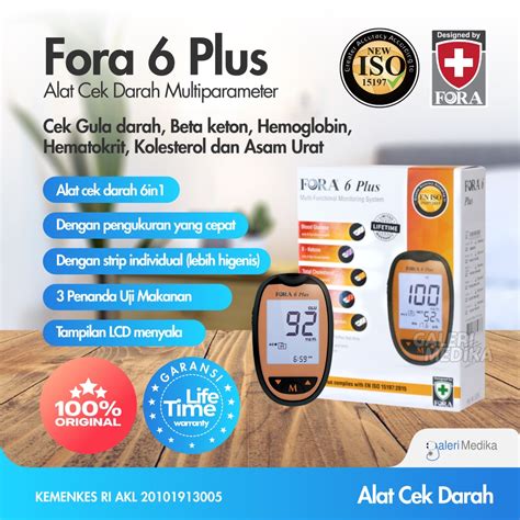 Jual Fora 6 Plus Advanced Multi Functional Monitoring System Alat