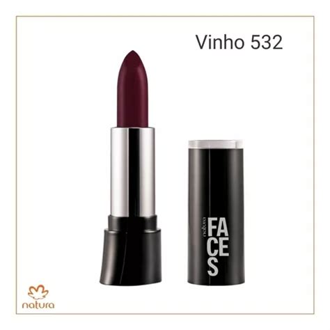 Lápiz labial Natura Faces Color Fps 8 Wine Color 532 MercadoLibre