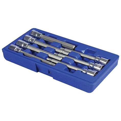 7 Piece 3 8 Drive Extra Long Hex Bit Socket Set Machine Mart