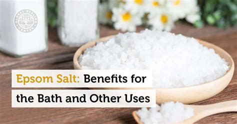 10 Health Benefits Of Epsom Salt Wake Up World