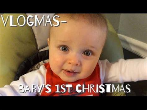 Vlogmas Baby S St Christmas Youtube