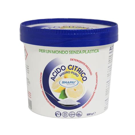 Smapiù acido citrico 500gr Bipop Store