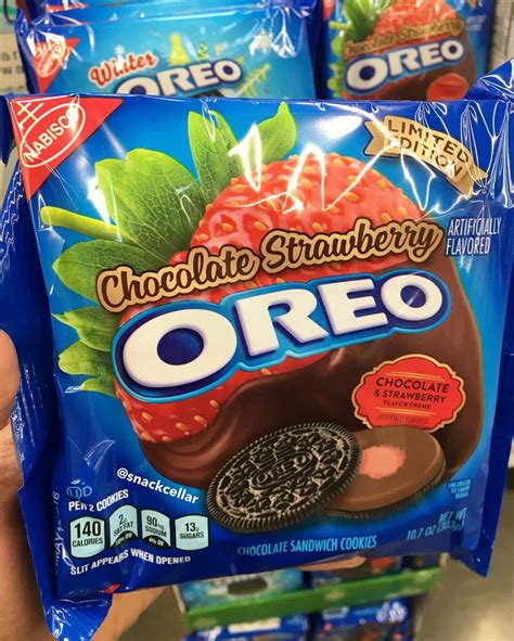 Oreo Release Limited Edition Chocolate Strawberry Cookie Rock Wirx