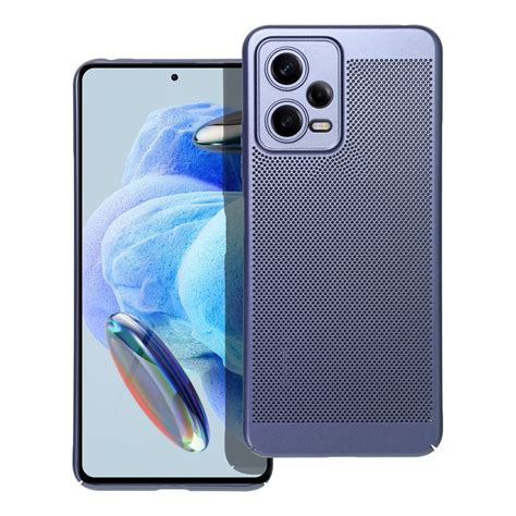 Capa Xiaomi Redmi Note 12 5G Hibrida Breezy Azul Capas de Telemóveis