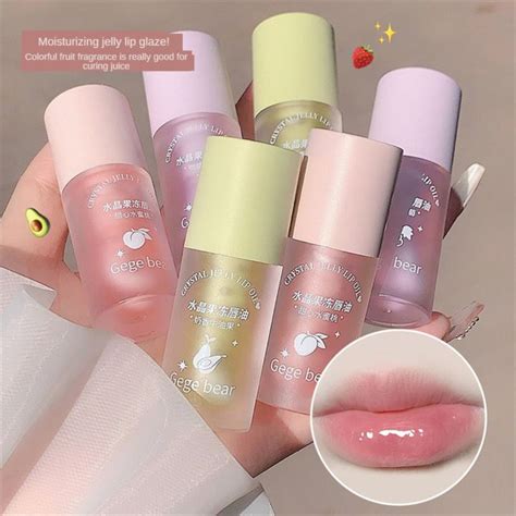 Smilelili Gege Bear Multifunctional Lip Repair Crystal Jelly Lip Oil