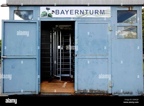 Entrance To The Bavarian Tower On The Buechelberg Lookout Tower On The