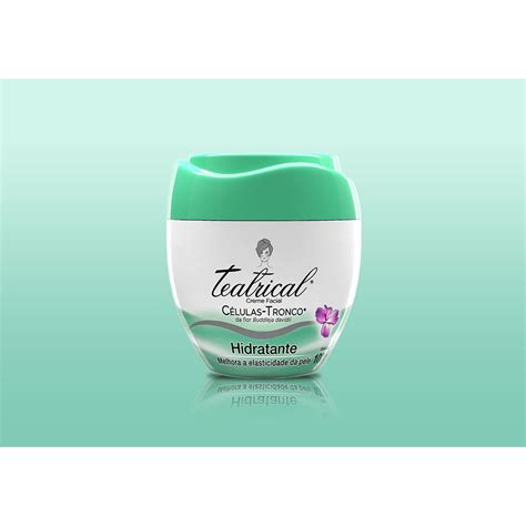 Hidratante Teatrical Células Tronco Creme Facial 100g Shopee Brasil