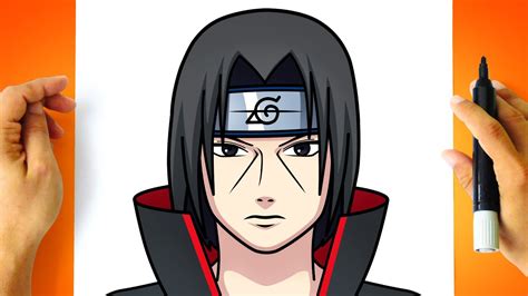 How To Draw Itachi Uchiha Step By Step How To Draw Naruto Characters Youtube