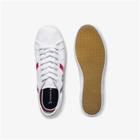 T Nis Lacoste Sideline Branco Compre Agora Dafiti Brasil