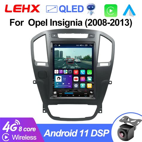 Lehx Pro 2 Din Android 11 Car Radio Multimidia Player For Opel Insignia