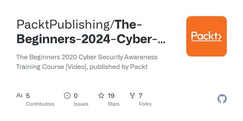 GitHub PacktPublishing The Beginners 2024 Cyber Security Awareness