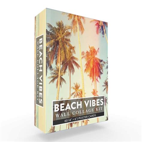 Beach Vibes Wall Collage Kit Book By Adams Media Official Publisher Page Simon And Schuster