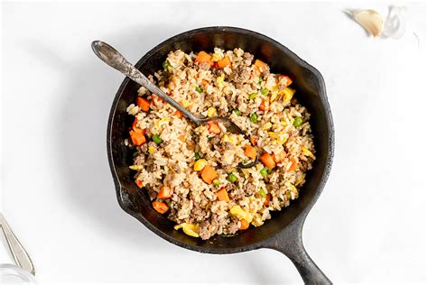 Ground Beef Fried Rice Story Recipes Simple