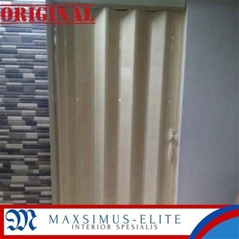 Jual Pintu Lipat Pvc Folding Door Pintu Kamar Mandi Anti Karat Kota