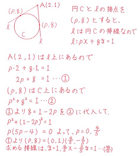 【高校数学Ⅱ】「円の外部の点から引いた円の接線」練習編 映像授業のtry It トライイット