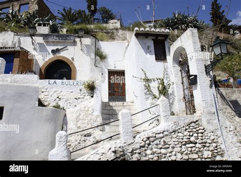 Caves Sacromonte Granada Andalucia Spain Stock Photo 61173788 Alamy