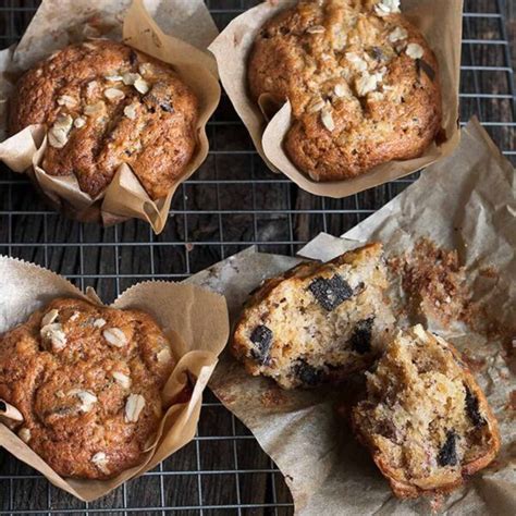 Banana Chocolate Chunk Muffins Seasons And Suppers