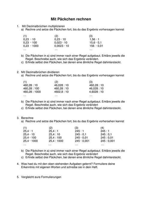 Review Of Umkehraufgaben Multiplikation Und Division