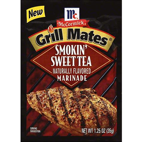 Mccormick® Grill Mates® Smokin Sweet Tea Marinade 165 Oz Packet