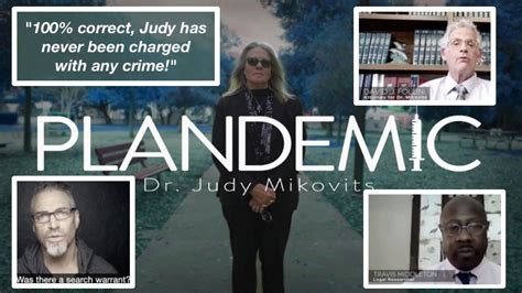 100% correct, Judy has never been charged with any crime.