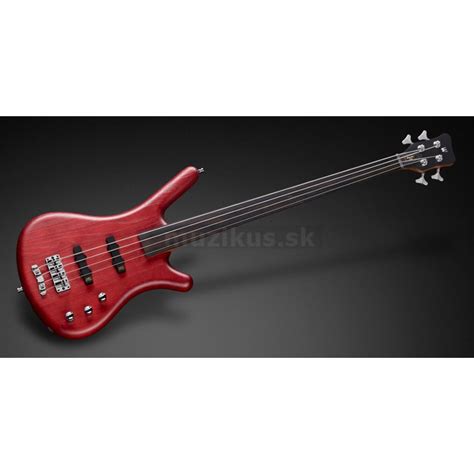 Warwick Teambuilt Pro Series Corvette Ash 4 String Fretless Passive