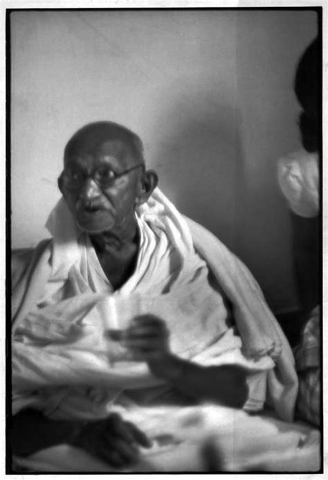 Henri Cartier Bresson India 19471948 Gandhi Just After Breaking