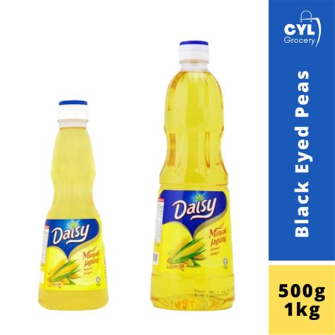 Dairy Corn Oil Minyak Jagung Daisy 玉蜀黍油 1kg 500gm Lazada