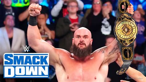 Braun Strowman Campe N Interncontinental En Smackdown De Enero