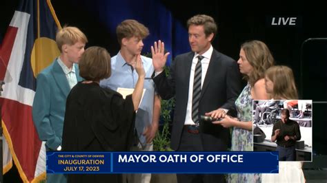 New Denver Mayor Mike Johnston outlines vision of hope in inaugural ...