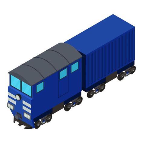 Premium Vector Train Icon Isometric Illustration Of Train Vector Icon