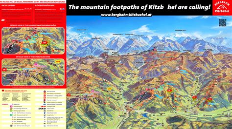 Kitzbuhel Winter Walking Map Of Rome
