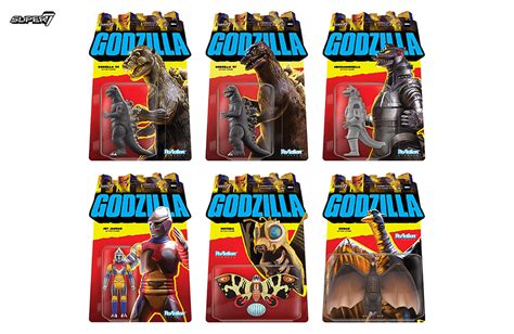 Toho Godzilla ReAction Figures Wave 1 from Super7 | Toy Tales