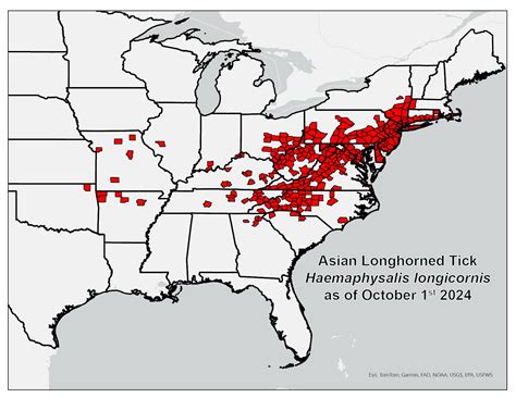 Asian Longhorned Tick Situation Report - The Tick App