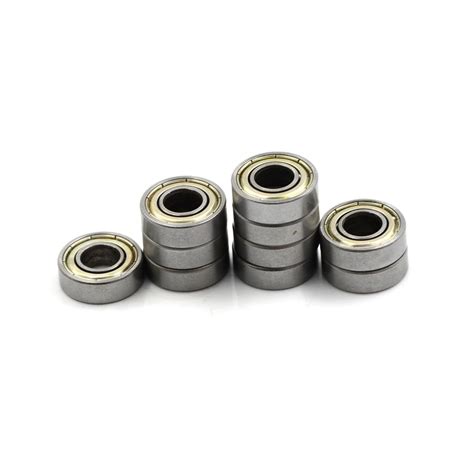 Pcs Carbon Steel Bearings Z Zz Bearings F Rs X X Mm