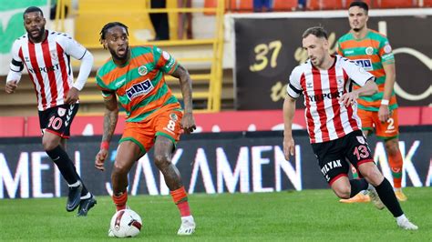 Alanyaspor Evinde Samsunspor U 3 1 Yendi