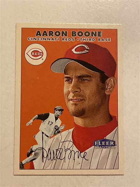 2000 Fleer Tradition Aaron Boone #93 | eBay