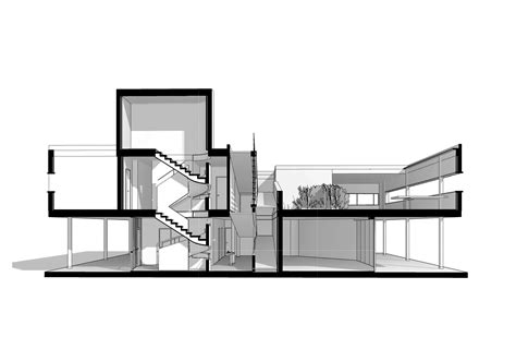 Villa Savoye Le Corbusier Revit 3d Model Cgtrader