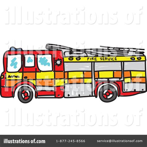 Fire Engine Clipart #224883 - Illustration by Prawny