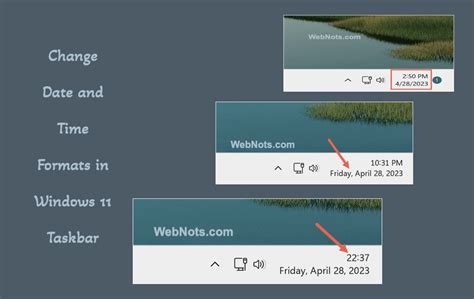 How To Change The Format Of Date And Time In Windows Taskbar