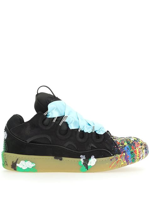 Lanvin Lanvin X Gallery Dept Curb sneakers black | MODES