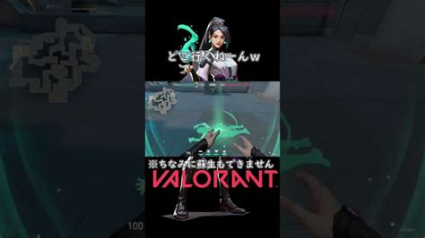 どこ行くねーん（セージ最恐バグ）【valorantヴァロラント】shorts Valorant動画まとめ